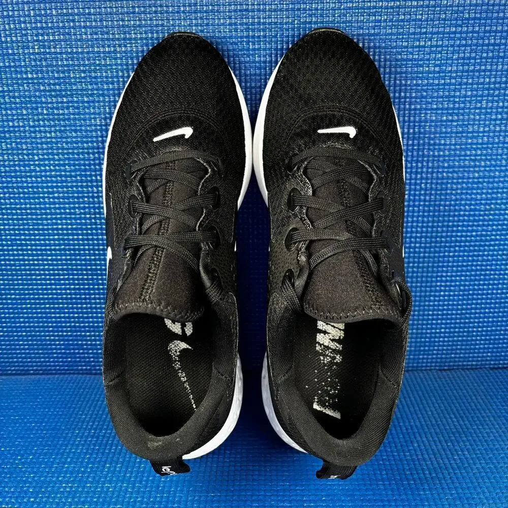 🔴 NIKE LEYEND REACT Women`s Size 11 Black White Running Shoes AA1626-001